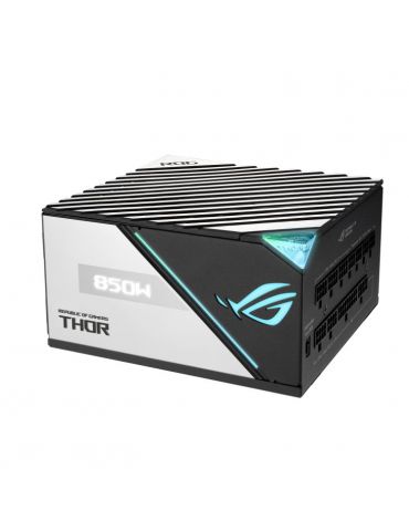 ASUS ROG THOR 850W Platinum II unități de alimentare cu curent 20+4 pin ATX Negru, Albastru, Gri