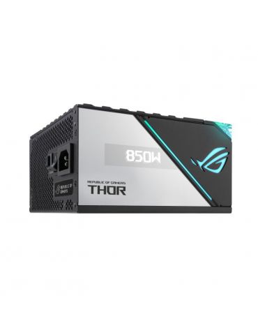 ASUS ROG THOR 850W Platinum II unități de alimentare cu curent 20+4 pin ATX Negru, Albastru, Gri