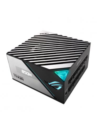 ASUS ROG THOR 850W Platinum II unități de alimentare cu curent 20+4 pin ATX Negru, Albastru, Gri