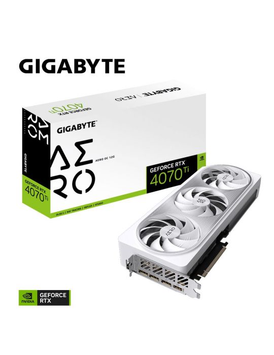 Gigabyte GeForce RTX 4070 Ti AERO OC 12G NVIDIA 12 Giga Bites GDDR6X
