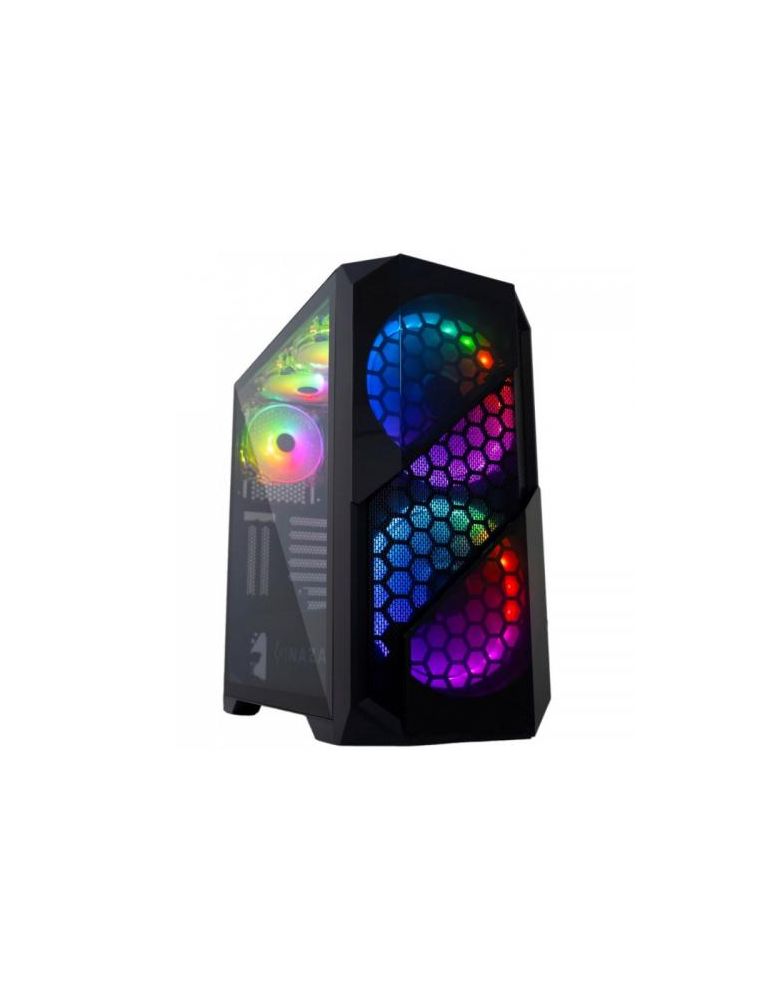 Carcasa Inaza Prism, Fara sursa, Negru