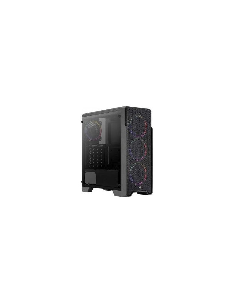 Carcasa Aerocool Ore Saturn FRGB Black, Fara sursa
