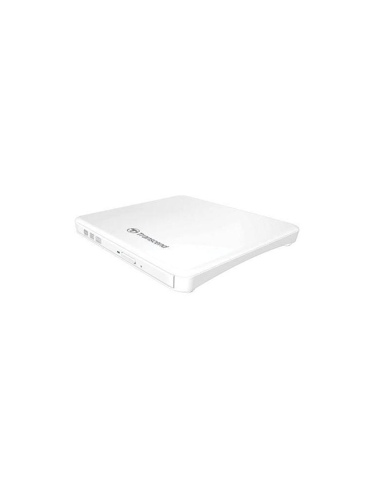 Unitate optica externa Transcend TS8XDVDS-W, DVD-RW, alb