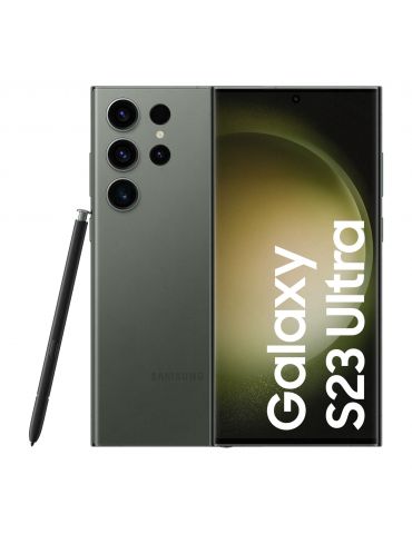 Samsung Galaxy S23 Ultra SM-S918B 17,3 cm (6.8") SIM triplu Android 13 5G USB tip-C 8 Giga Bites 256 Giga Bites 5000 mAh Verde