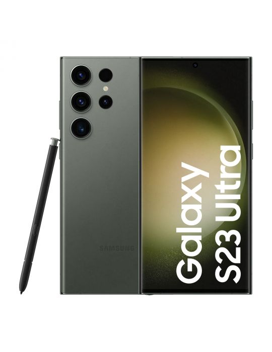 Samsung Galaxy S23 Ultra SM-S918B 17,3 cm (6.8") SIM triplu Android 13 5G USB tip-C 12 Giga Bites 512 Giga Bites 5000 mAh Verde