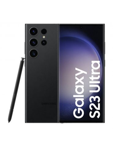 Samsung Galaxy S23 Ultra SM-S918B 17,3 cm (6.8") SIM triplu Android 13 5G USB tip-C 8 Giga Bites 256 Giga Bites 5000 mAh Negru