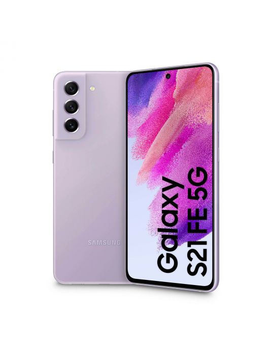 Samsung Galaxy S21 FE 5G SM-G990BLVFEUE smartphone 16,3 cm (6.4") Dual SIM Android 11 USB tip-C 6 Giga Bites 128 Giga Bites