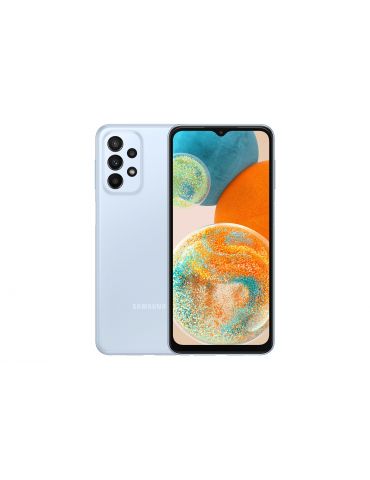 Samsung Galaxy A23 5G SM-A236B 16,8 cm (6.6") Dual SIM hibrid Android 12 USB tip-C 4 Giga Bites 64 Giga Bites 5000 mAh Albastru - Tik.ro