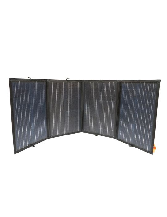 Panou solar 150W fotovoltaic monocristalin, pliabil tip valiza, cablu si conectori Breckner Germany - 1