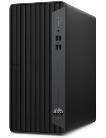 Desktop HP ProDesk 400 G7 Micro Tower, Intel Core i5-10500, RAM 8GB, SSD 256GB, Intel UHD Graphics 630, Win 10 Pro, Black Hp - 1