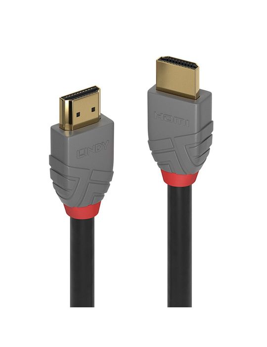 Lindy 36962 cablu HDMI 1 m HDMI Tip A (Standard) Negru, Gri