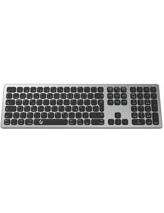 KeySonic KSK-8023BTRF tastaturi Bluetooth QWERTZ Germană Antracit, Negru