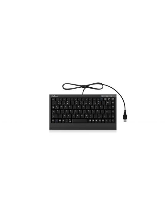 KeySonic ACK-595C+ tastaturi USB QWERTZ Germană Negru