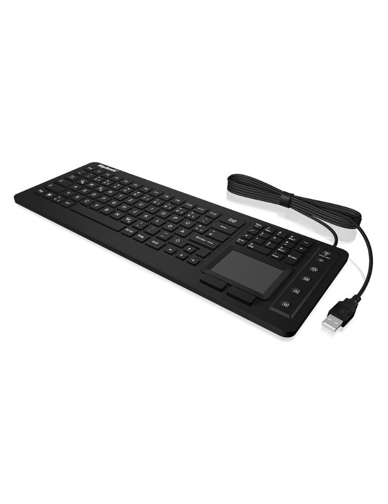 KeySonic KSK-6231INEL tastaturi USB QWERTY Engleză Regatul Unit Negru