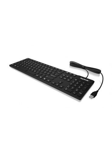 KeySonic KSK-8030IN tastaturi USB QWERTY Engleză SUA Negru - Tik.ro