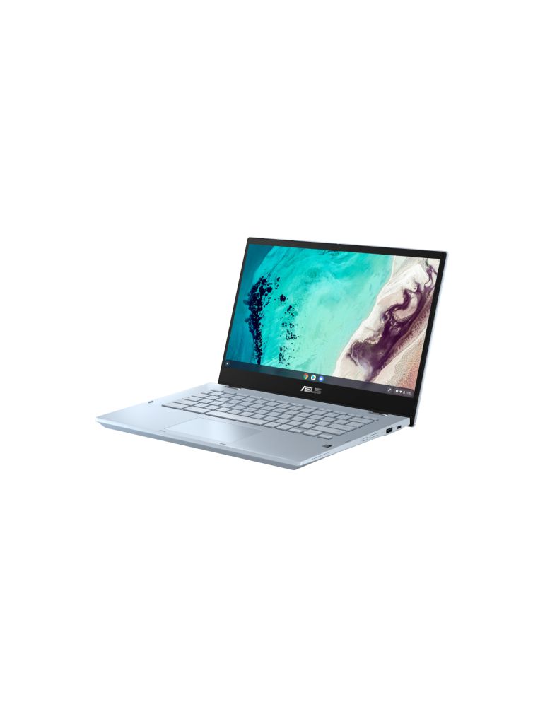 Laptop Asus Chromebook Flip CX3400FMA-EC0277, i3-1110G4, 14", RAM 8GB, SSD 128GB, Intel UHD Graphics, Chrome OS, AI Blue