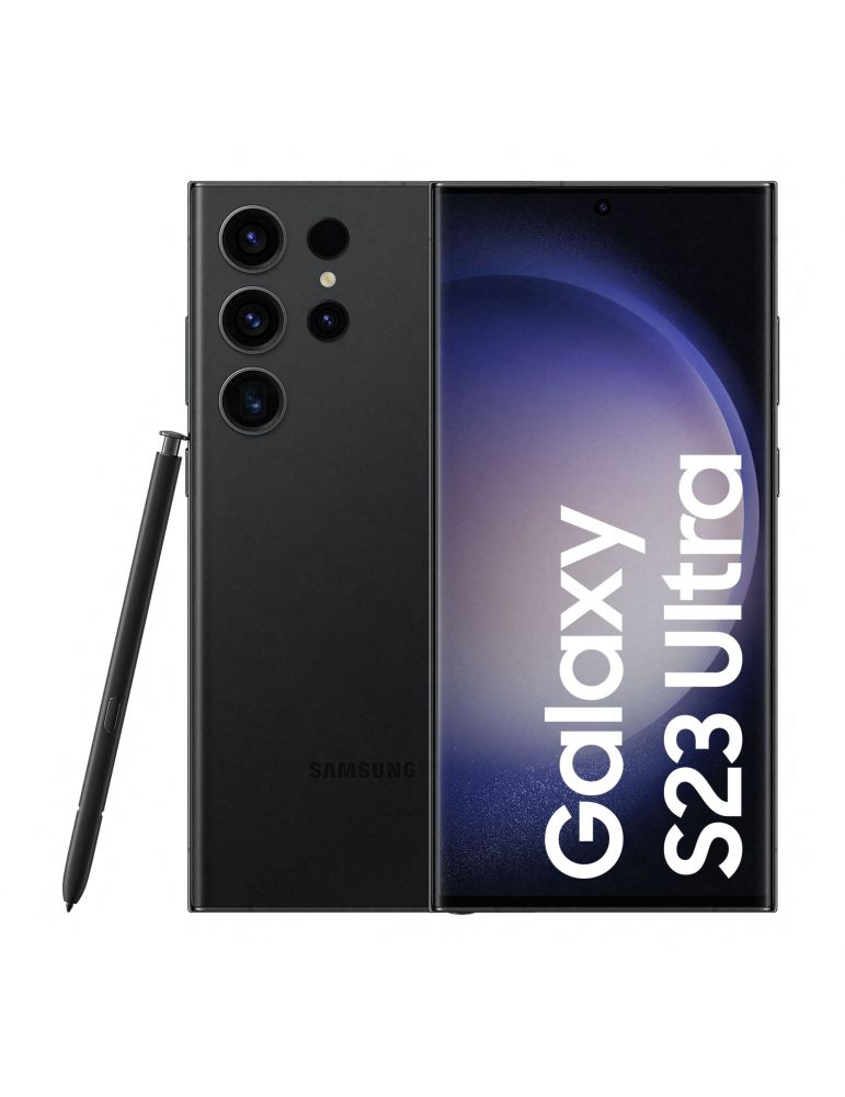 Samsung Galaxy S23 Ultra SM-S918B 17,3 cm (6.8") SIM triplu Android 13 5G USB tip-C 12 Giga Bites 512 Giga Bites 5000 mAh Negru