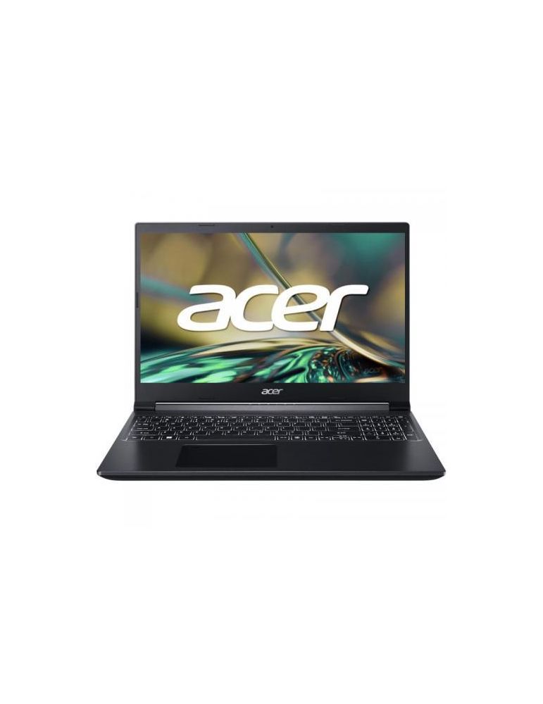 Laptop Acer Aspire 7 A715-43G, AMD Ryzen 7 5825U, 15.6", RAM 16GB, SSD 512GB, nVidia GeForce RTX 3050 4GB, No OS, Charcoal Black