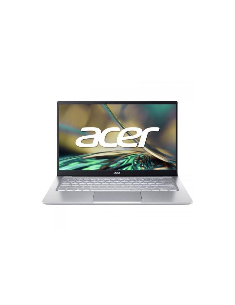Laptop Acer Swift 3 SF314-512, i5-1240P,14", RAM 8GB, SSD 512GB, Intel Iris Xe Graphics, No OS, Pure Silver