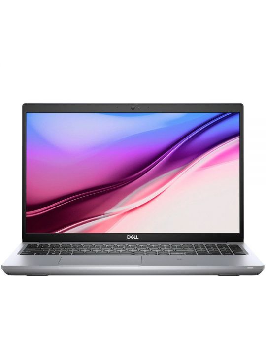 Laptop Dell Latitude 5521, Intel Core i5-11500H, 15.6inch, RAM 8GB, SSD 256GB, nVidia GeForce MX450 2GB, Win 10 Pro,Gray Dell - 