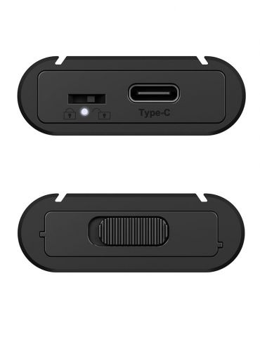 ICY BOX IB-1807MT-C31 Carcasă SSD Negru M.2