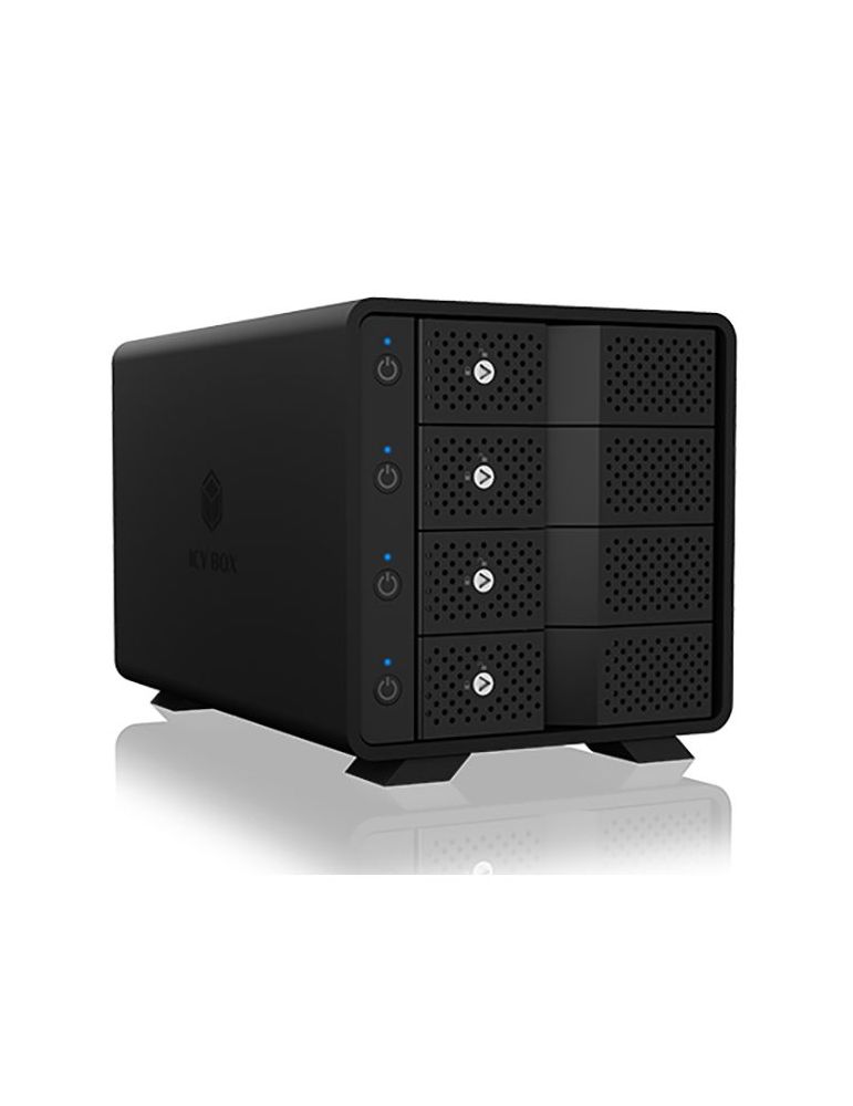 ICY BOX IB-3804-C31 Carcasă HDD Negru 3.5"
