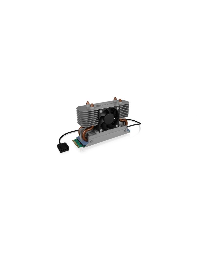 ICY BOX IB-M2HSF-702 Disc de stocare solid-state Disipator termic/Radiator 3 cm Argint 1 buc.