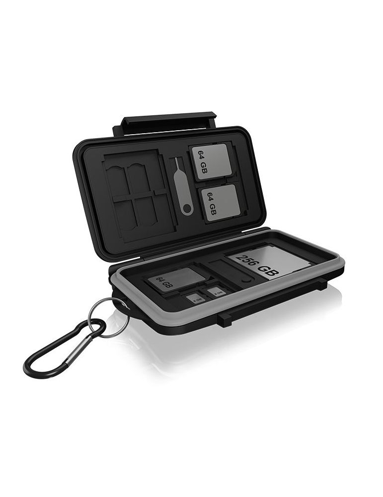 ICY BOX IB-AC620-CR carcase pentru echipamente Carcasă tip săculeț Negru, Gri