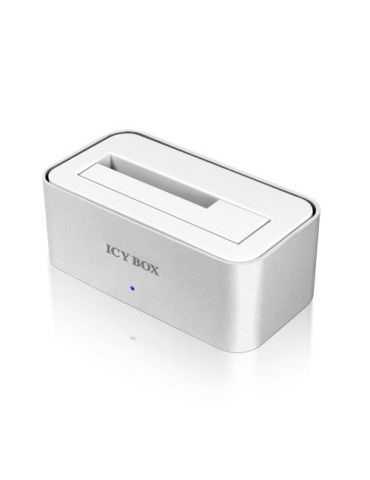 ICY BOX IB-111StU3-Wh USB 3.2 Gen 1 (3.1 Gen 1) Type-A Argint, Alb