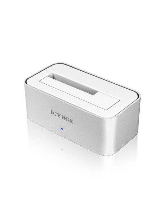 ICY BOX IB-111StU3-Wh USB 3.2 Gen 1 (3.1 Gen 1) Type-A Argint, Alb