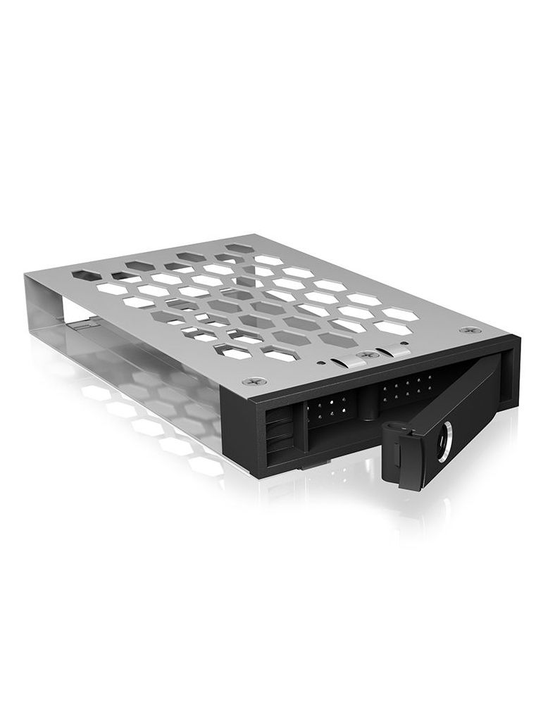 ICY BOX 22070 carcasă disc memorie Carcasă HDD Negru, Metalic 3.5"