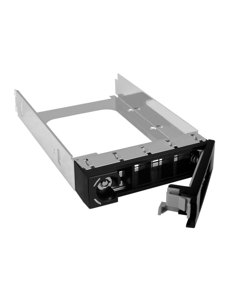 ICY BOX IB-553 8,89 cm (3.5") Casetă suport Negru, Oțel