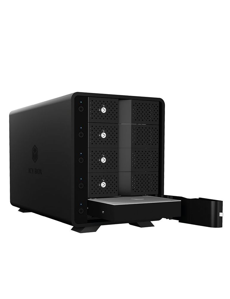 Rack SSD Raidsonic Icybox IB-3805-C31, USB-C, 3.5inch, Black