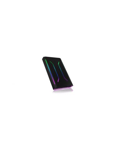 ICY BOX IB-G226L-C31 Cutie protecție HDD SSD Negru 2.5"
