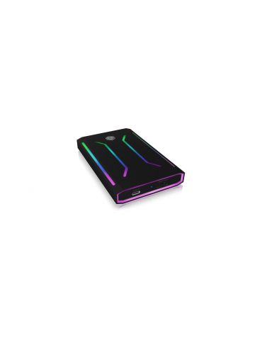 ICY BOX IB-G226L-C31 Cutie protecție HDD SSD Negru 2.5"