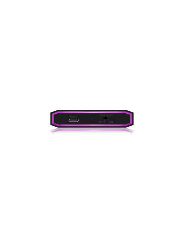 ICY BOX IB-G226L-C31 Cutie protecție HDD SSD Negru 2.5"