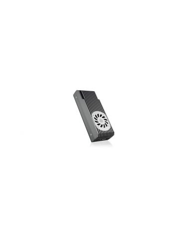 ICY BOX IB-1922MF-C32 Carcasă SSD Antracit, Negru M.2