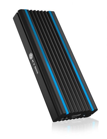 ICY BOX IB-1824ML-C31 Carcasă SSD Negru M.2