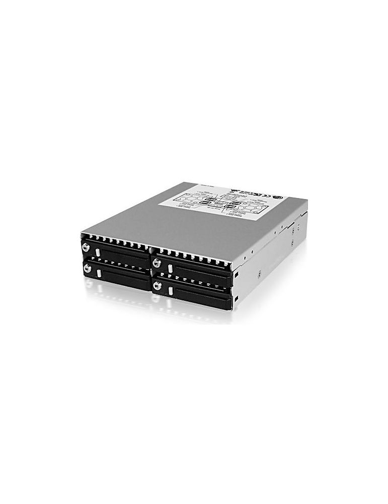 ICY BOX IB-2222SSK 13,3 cm (5.25") Tavă disc memorie Negru