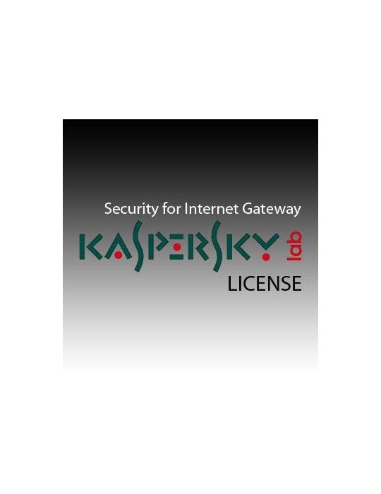 Kaspersky security for internet gateway eemea edition. 250-499 user 2 Kaspersky labs - 1