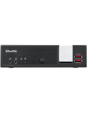 Shuttle XPС slim DL20NV2 sistem barebone Dimensiune carcasă PC 3.5L Negru Intel SoC BGA 1090 N4505 2 GHz