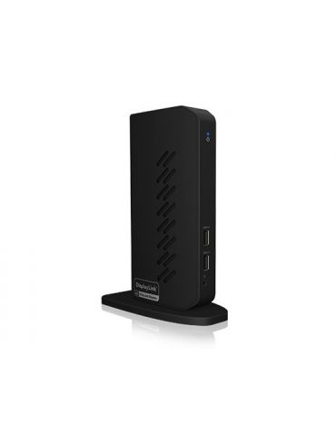 ICY BOX IB-DK2252AC stații de andocare și replicatoare de porturi pentru calculatoare portabile Prin cablu USB 3.2 Gen 1 (3.1 - Tik.ro