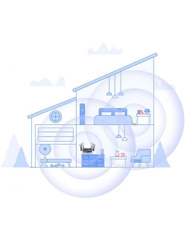 D-Link DAP‑X1860 Amplificator rețea Alb 100, 1000 Mbit s