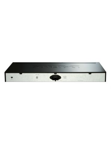 D-Link DGS-1510-28XMP switch-uri Gestionate L2 L3 Gigabit Ethernet (10 100 1000) Power over Ethernet (PoE) Suport Negru, Gri