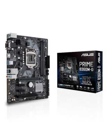 Placa de baza asus socket lga1151 v2 prime b360m-d 2x Asus - 1