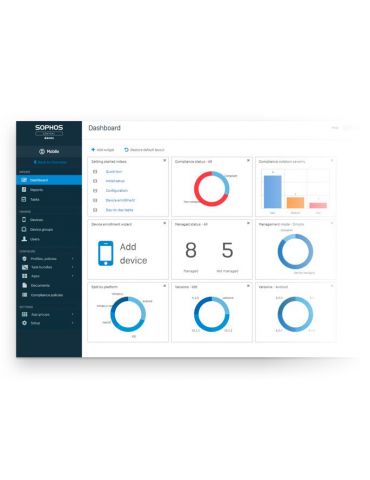 Sophos Central Mobile Advanced 1 licență(e) Multi-lingvistic 12 luna(i)