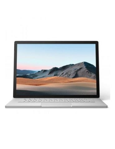 Laptop 2-in-1 Microsoft Surface Book 3, i5-1035G7,13'' Touch, RAM 8GB, SSD 256GB, Intel Iris Plus Graphics, Windows 10, Platinum - Tik.ro