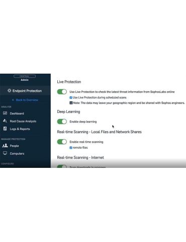 Sophos Central Intercept X Advanced 1 licență(e) Licență Multi-lingvistic 12 luna(i)