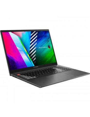 Laptop ASUS Vivobook Pro OLED N7600PC-L2026,i7-11370H, 16'', RAM 16GB, SSD 512GB, nVidia GeForce RTX 3050 4GB, No OS, Grey Asus 