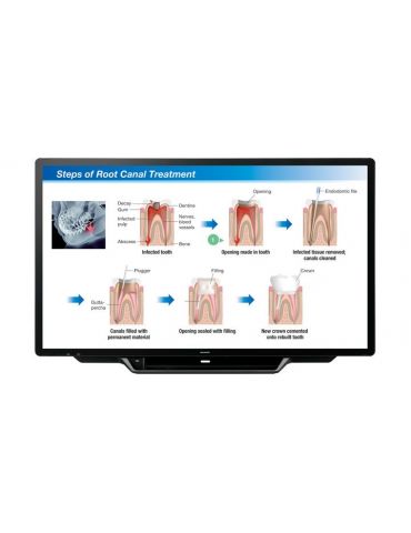 Sharp PN-70TH5 monitoare LCD 177,8 cm (70") 3840 x 2160 Pixel 4K Ultra HD LED Ecran tactil Multi-gestual Negru